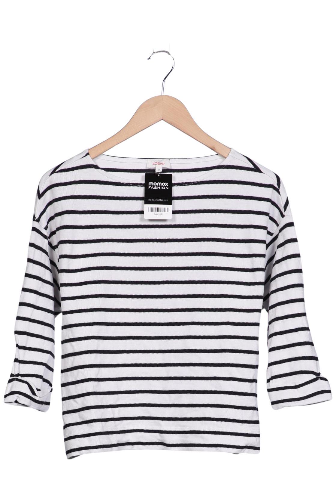 

s.Oliver Damen Langarmshirt, mehrfarbig, Gr. 36