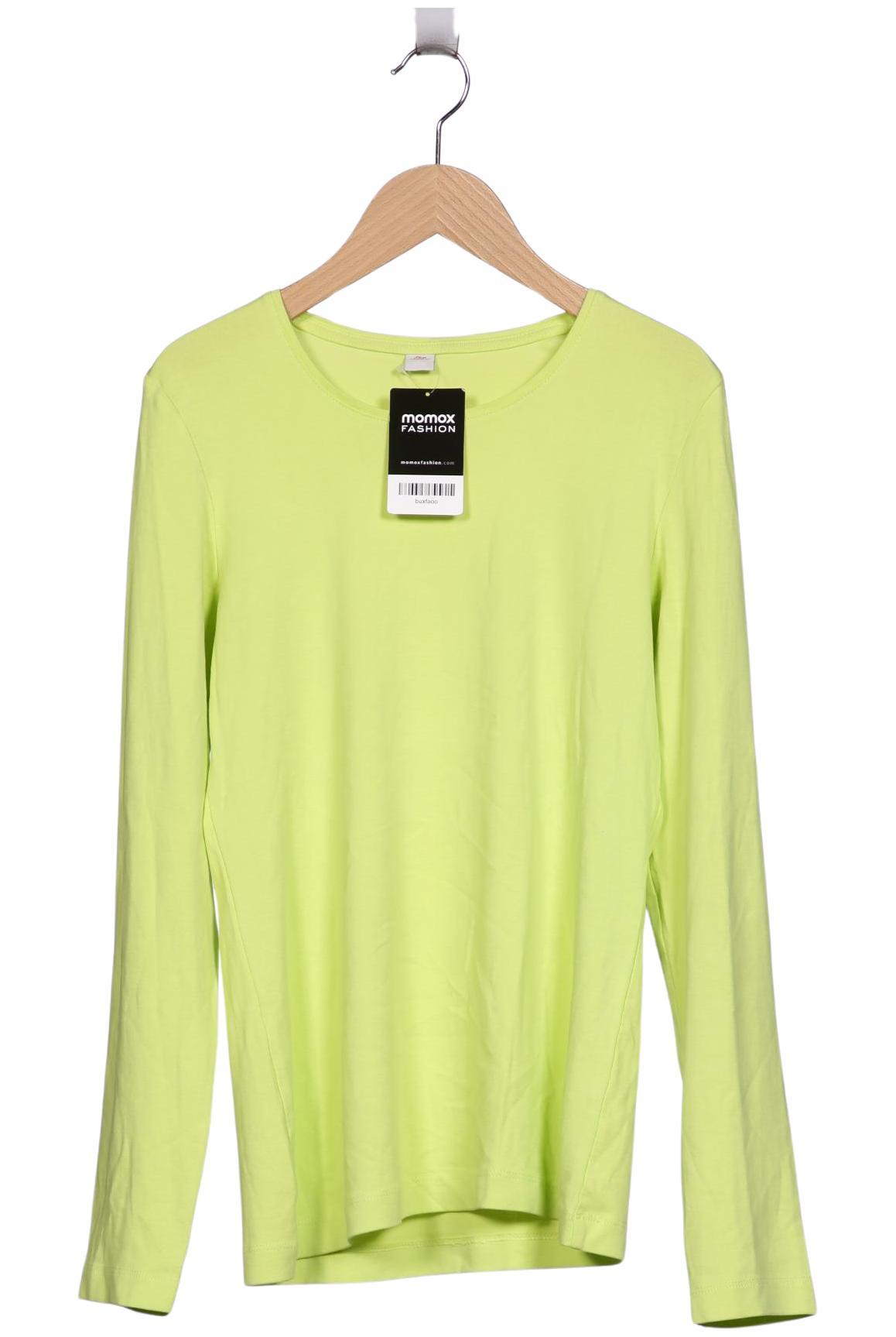 

s.Oliver Damen Langarmshirt, neon, Gr. 42