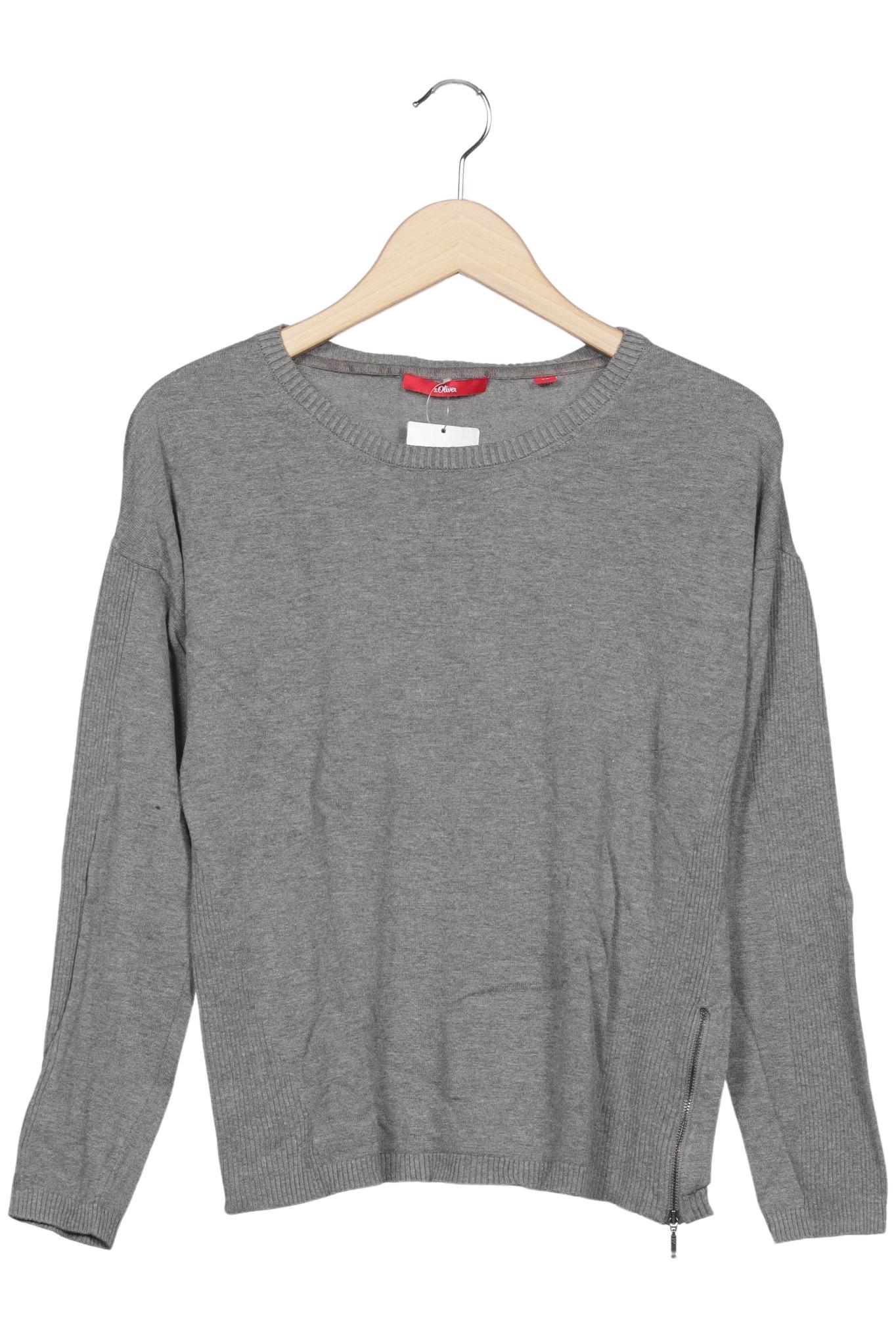 

s.Oliver Damen Pullover, grau, Gr. 38