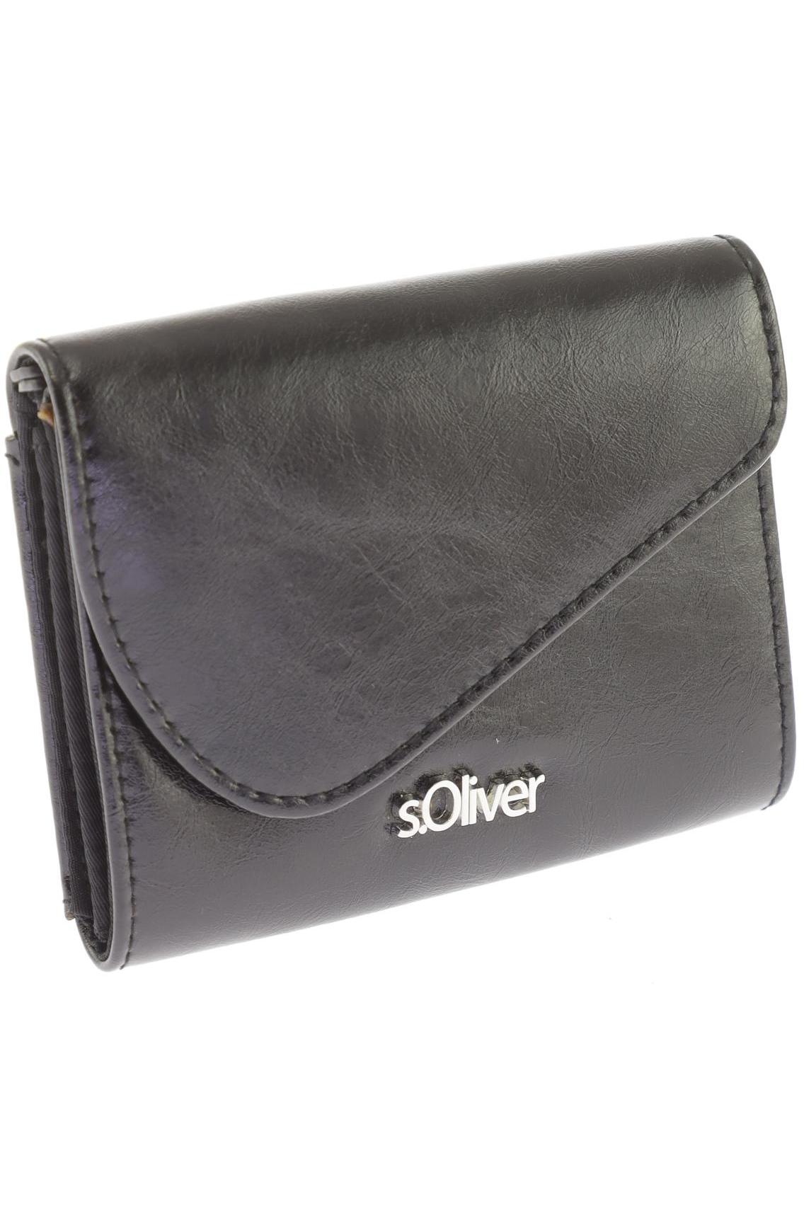 

s.Oliver Damen Portemonnaie, schwarz, Gr.