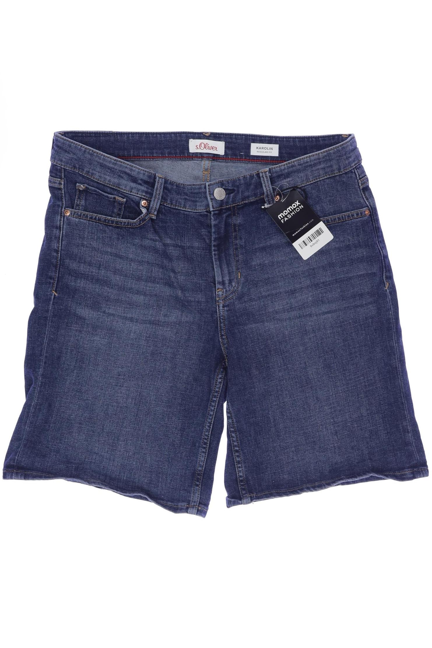 

s.Oliver Damen Shorts, blau, Gr. 40