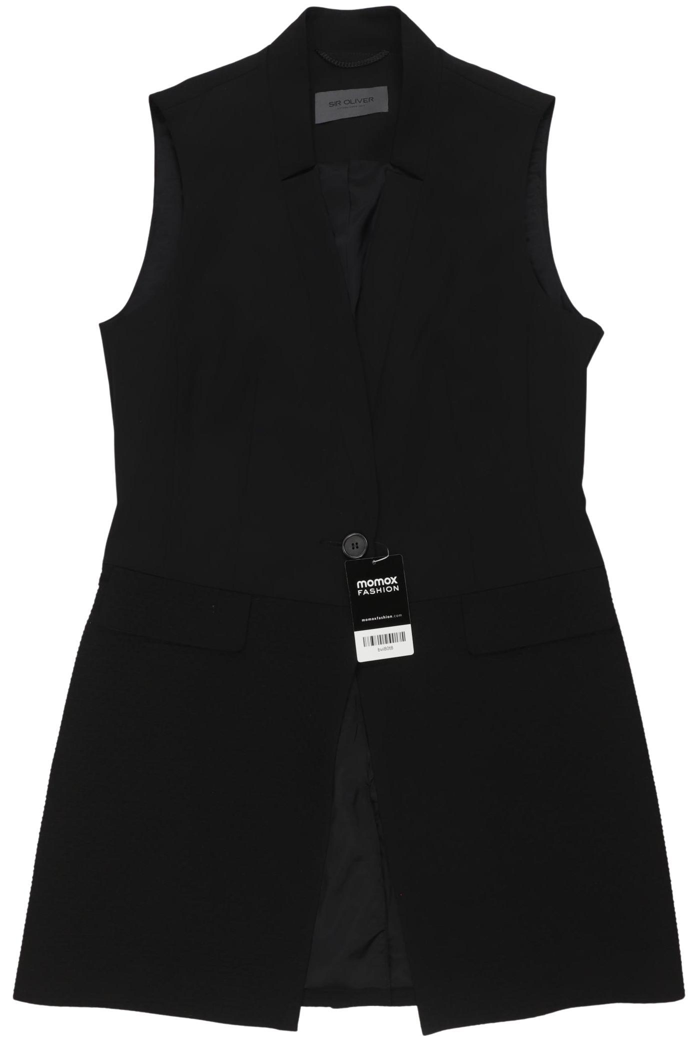 

s.Oliver Damen Weste, schwarz, Gr. 36