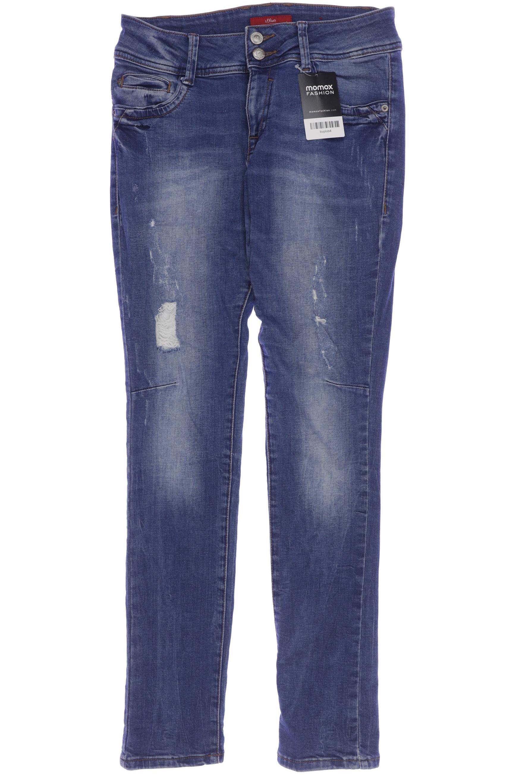 

s.Oliver Damen Jeans, blau, Gr. 34