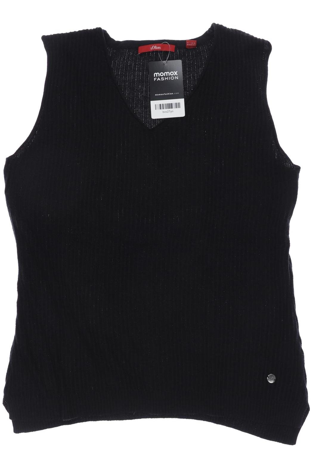 

s.Oliver Damen Pullover, schwarz, Gr. 38