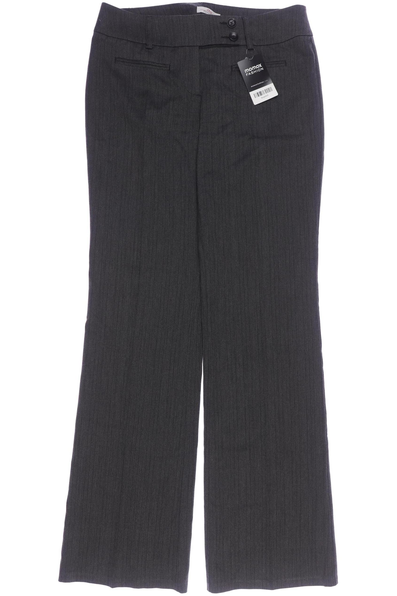 

s.Oliver Damen Stoffhose, grau, Gr. 38