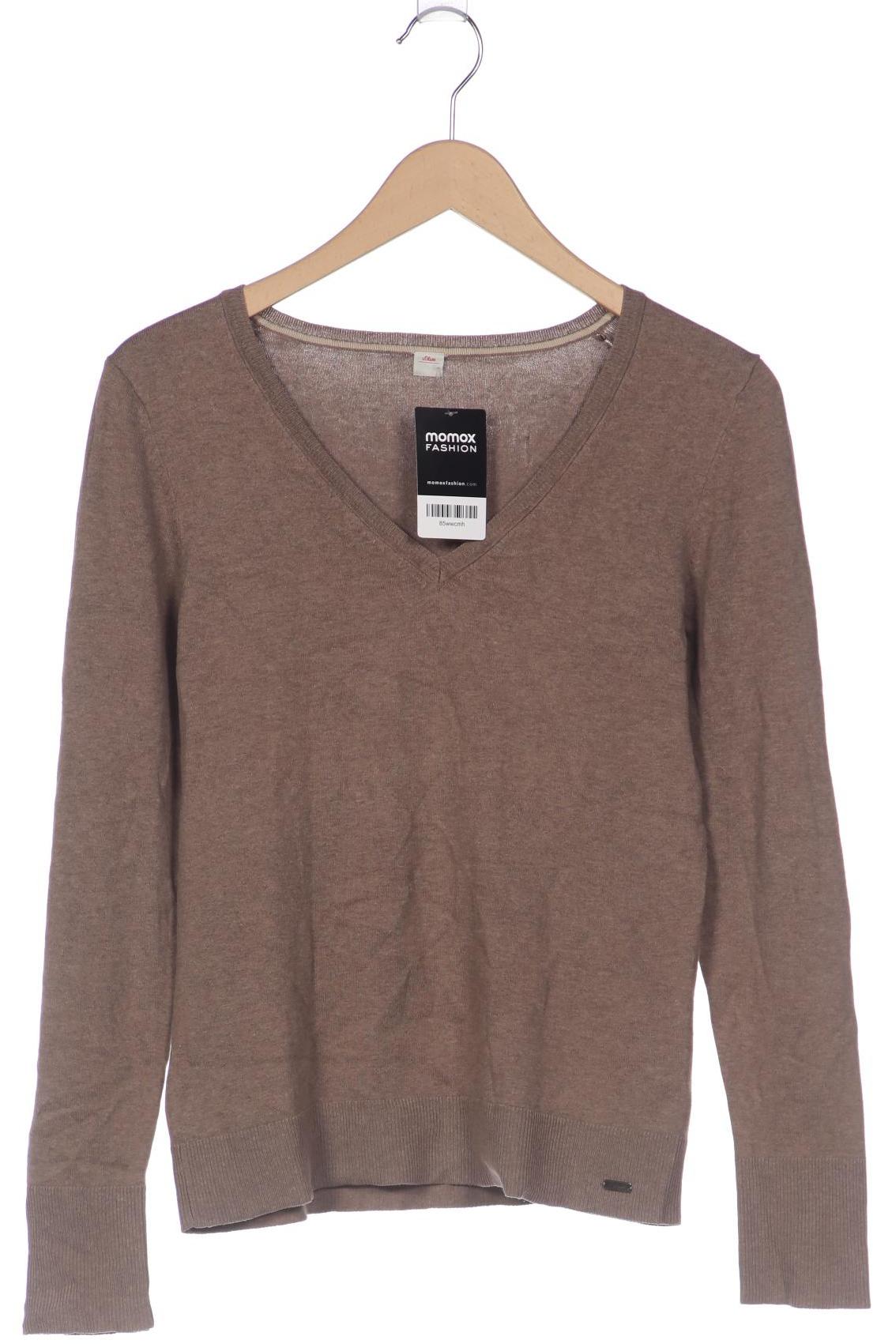 

s.Oliver Damen Pullover, braun, Gr. 36