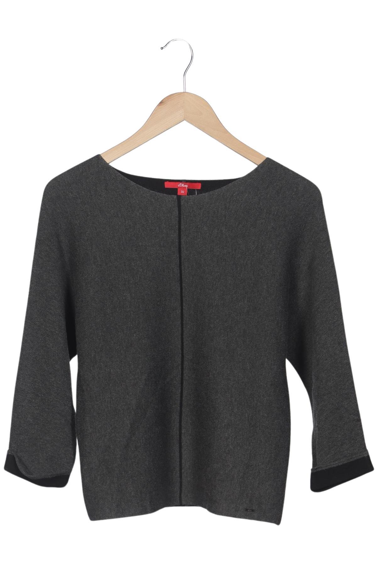 

s.Oliver Damen Pullover, grau, Gr. 32
