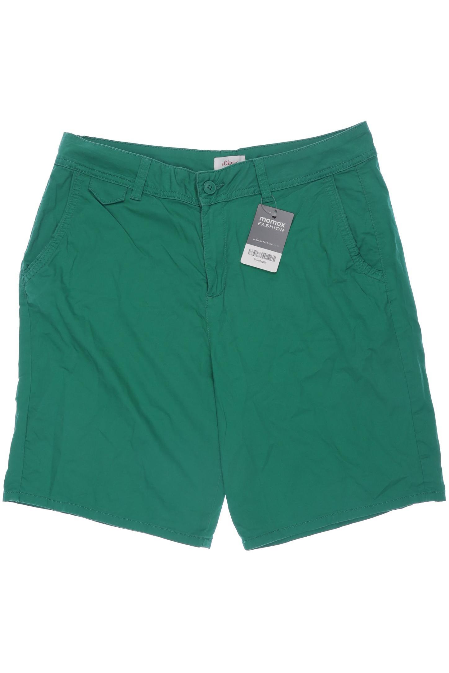

s.Oliver Damen Shorts, grün, Gr. 40