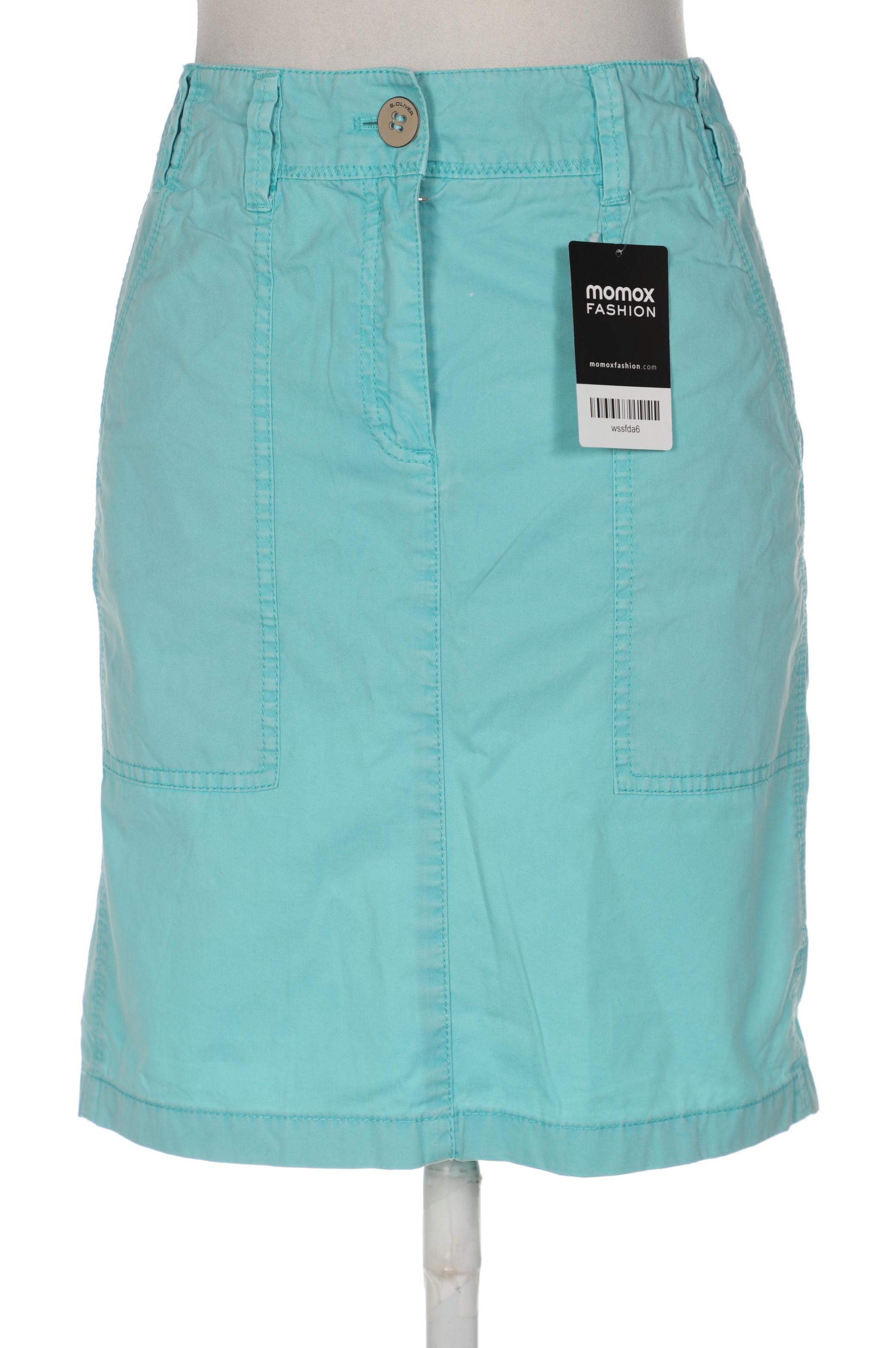 

s.Oliver Damen Rock, blau, Gr. 34