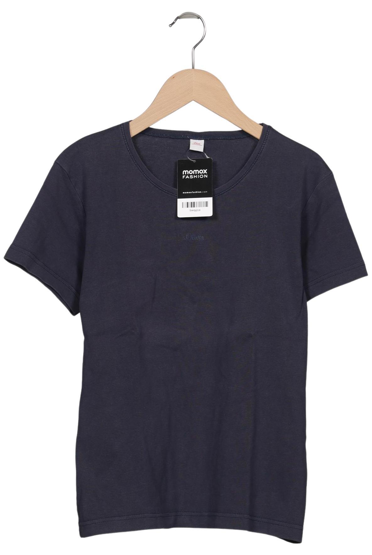 

s.Oliver Damen T-Shirt, marineblau, Gr. 42