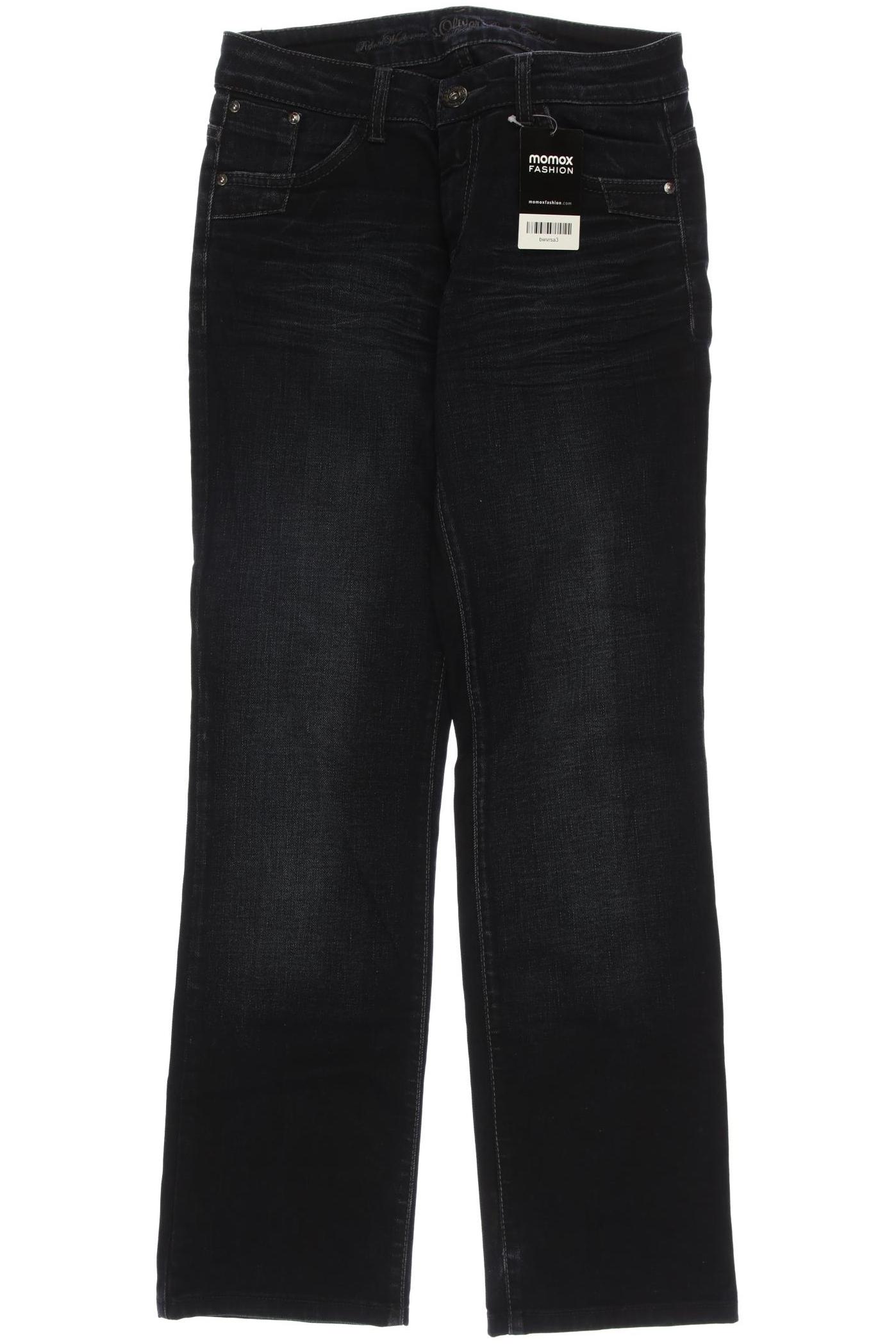 

s.Oliver Damen Jeans, marineblau