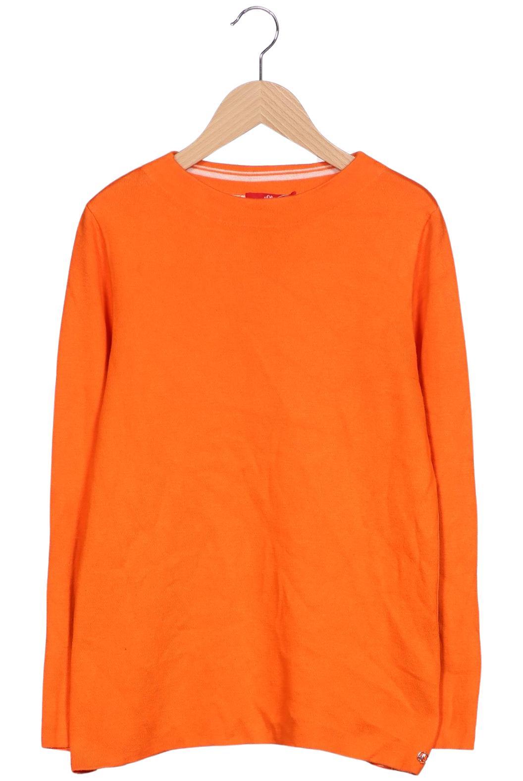 

s.Oliver Damen Pullover, orange, Gr. 40