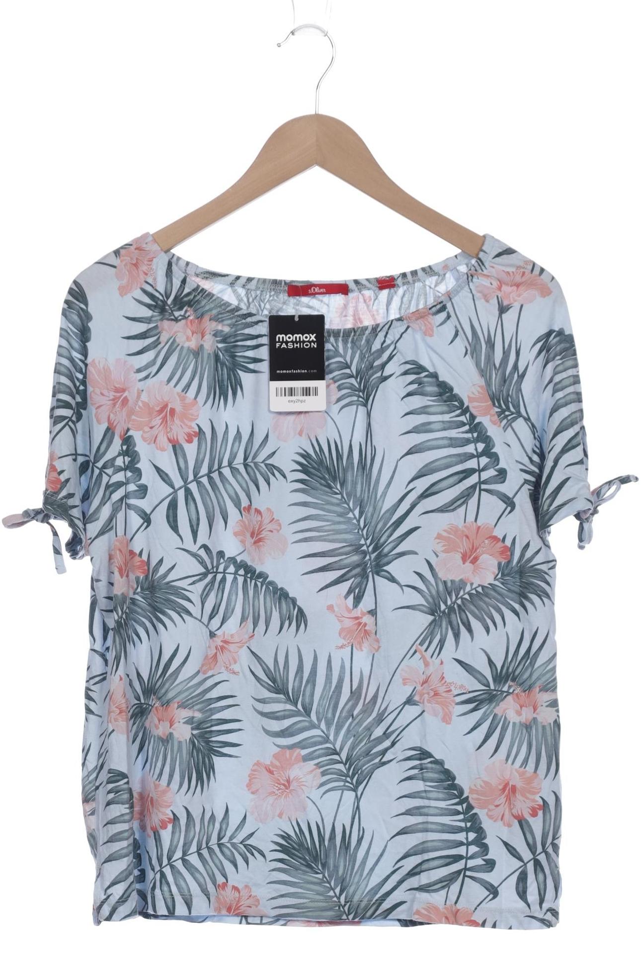 

s.Oliver Damen T-Shirt, hellblau, Gr. 40