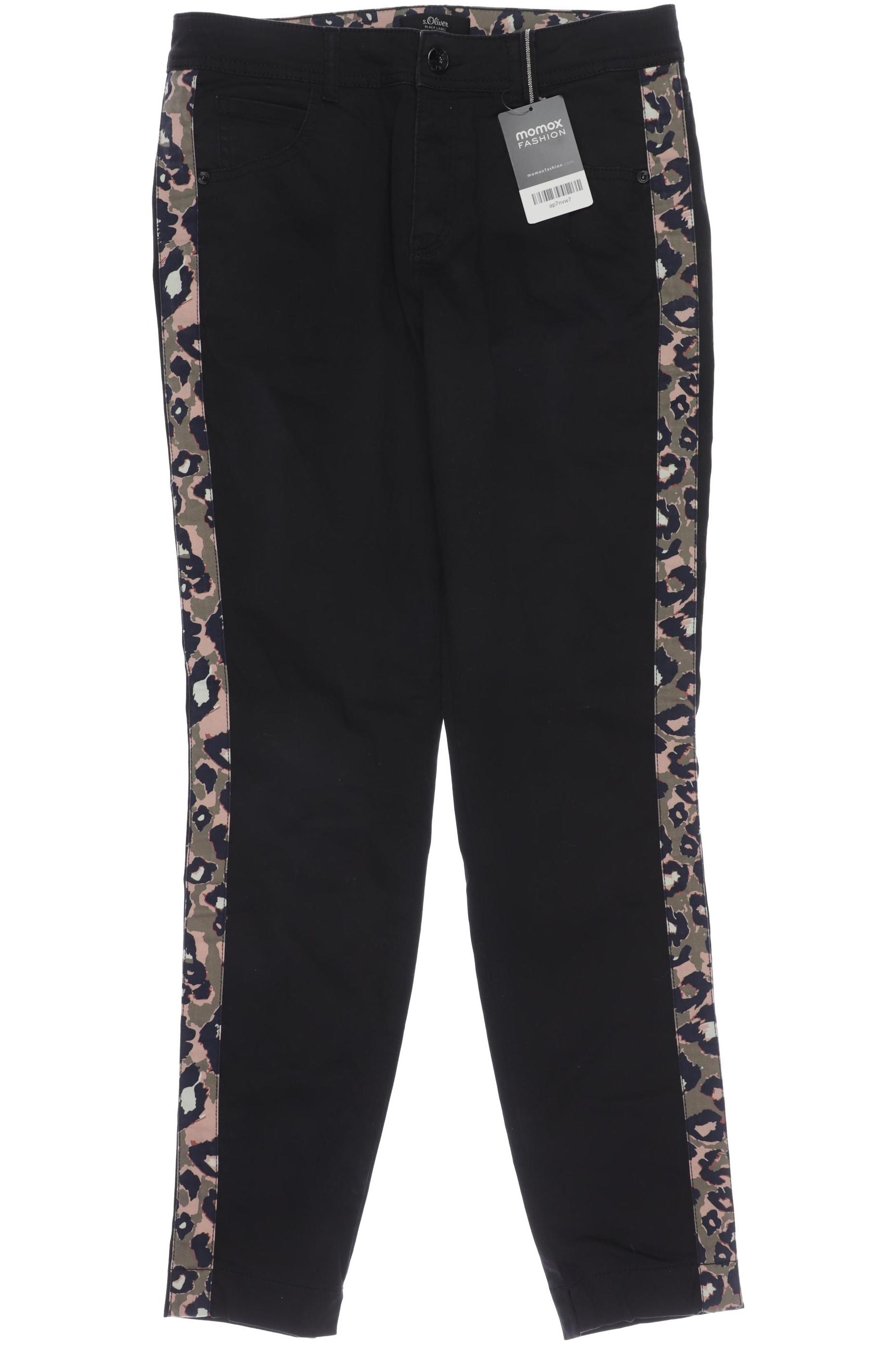 

s.Oliver Damen Stoffhose, schwarz, Gr. 38