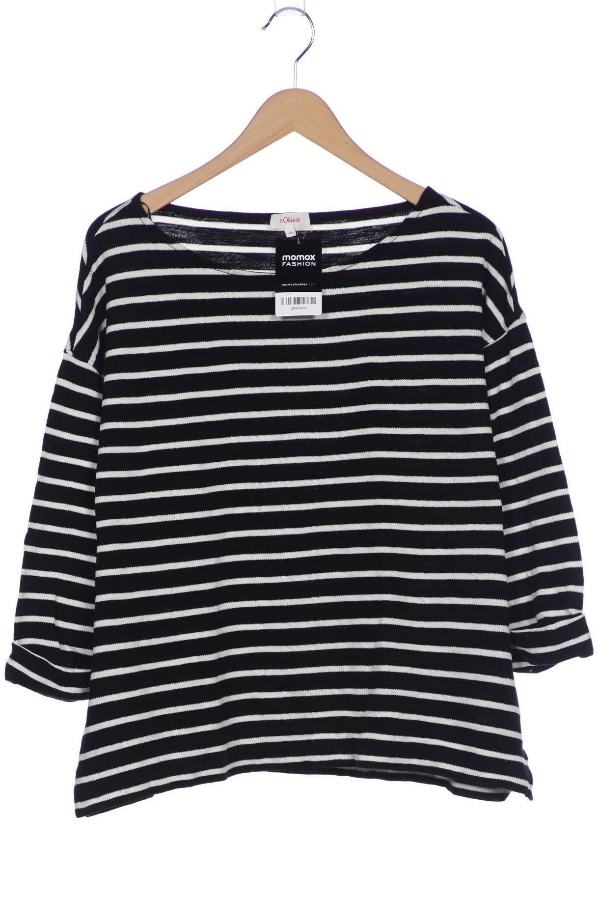 

s.Oliver Damen Pullover, schwarz, Gr. 44