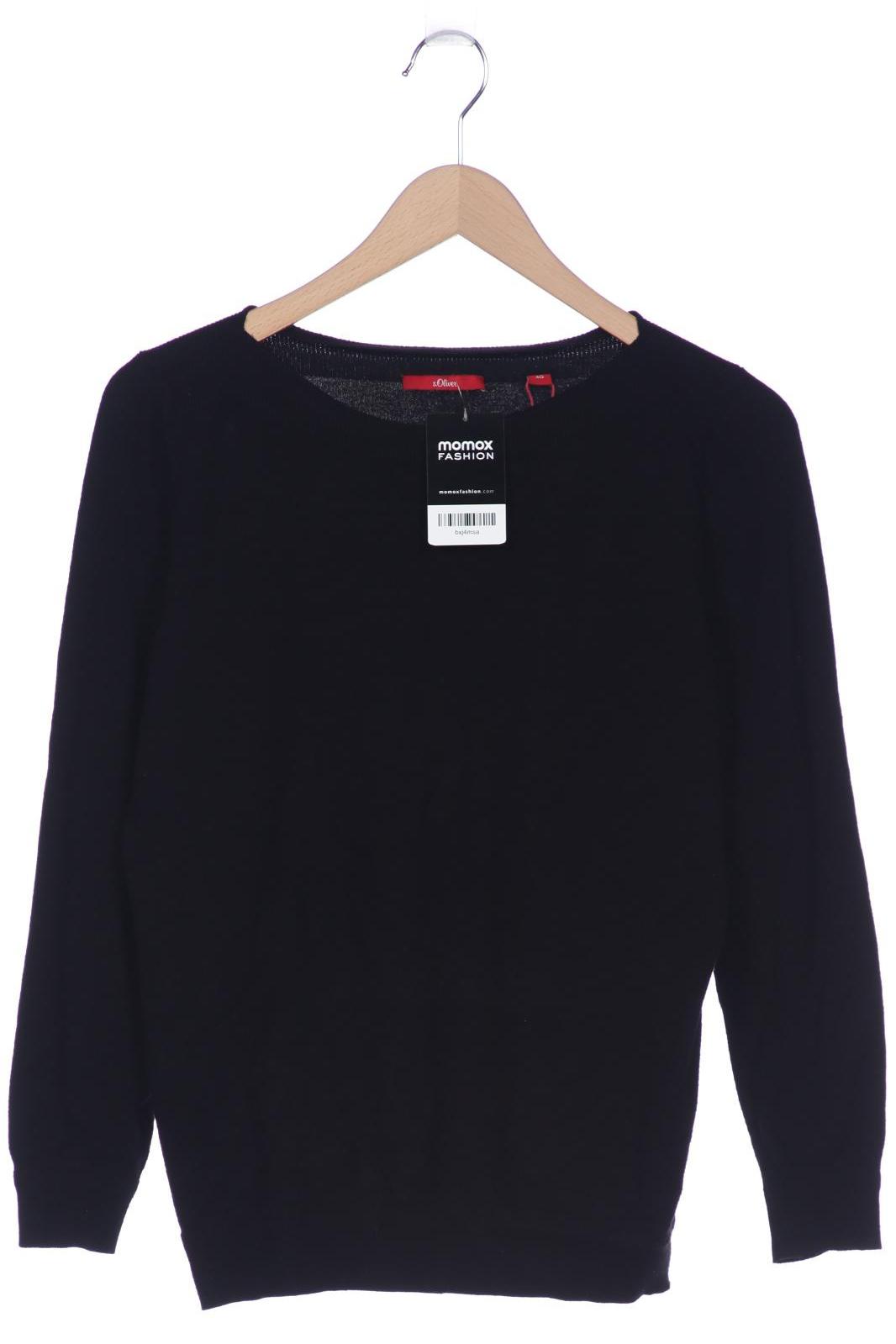 

s.Oliver Damen Pullover, schwarz, Gr. 40