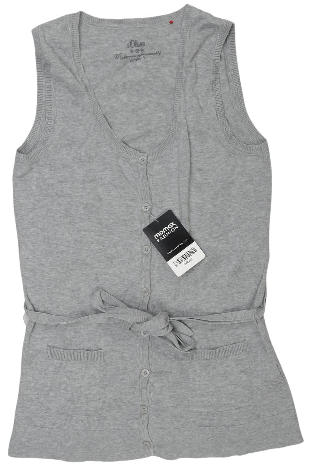 

s.Oliver Damen Weste, grau, Gr. 36