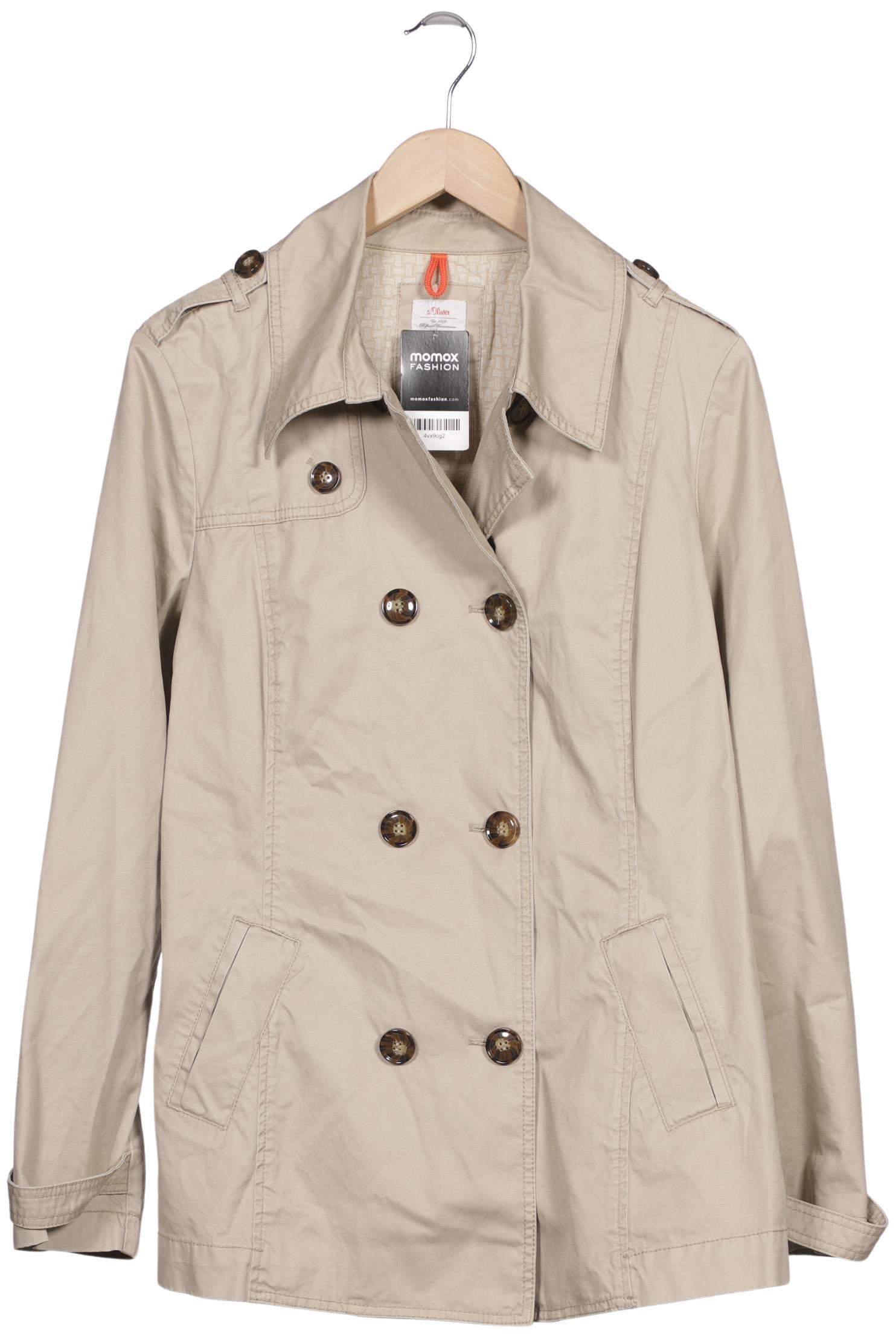 

s.Oliver Damen Jacke, beige, Gr. 42