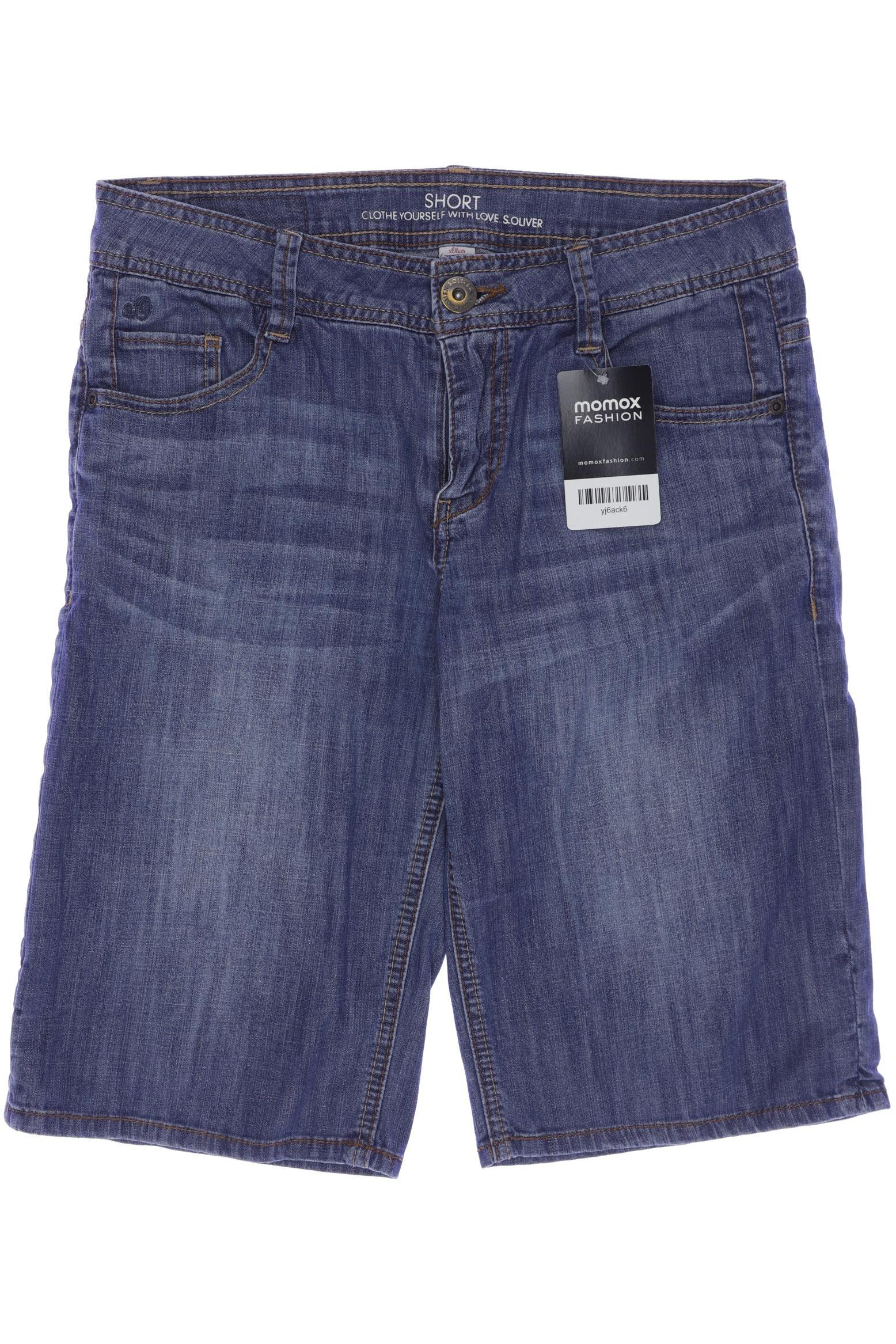 

s.Oliver Damen Shorts, blau, Gr. 36