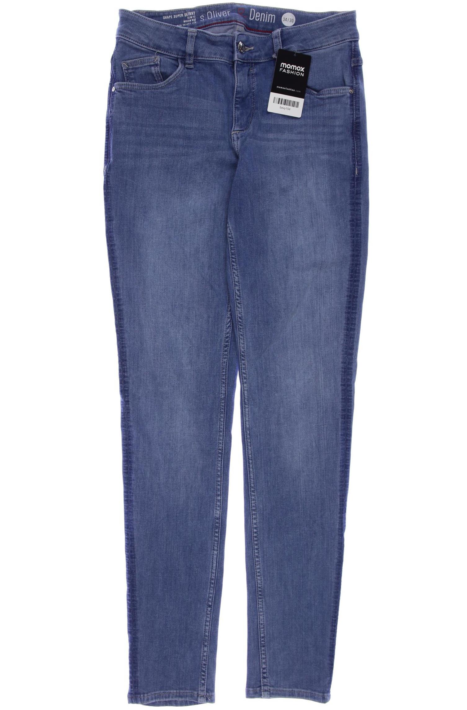 

s.Oliver Damen Jeans, blau, Gr. 34