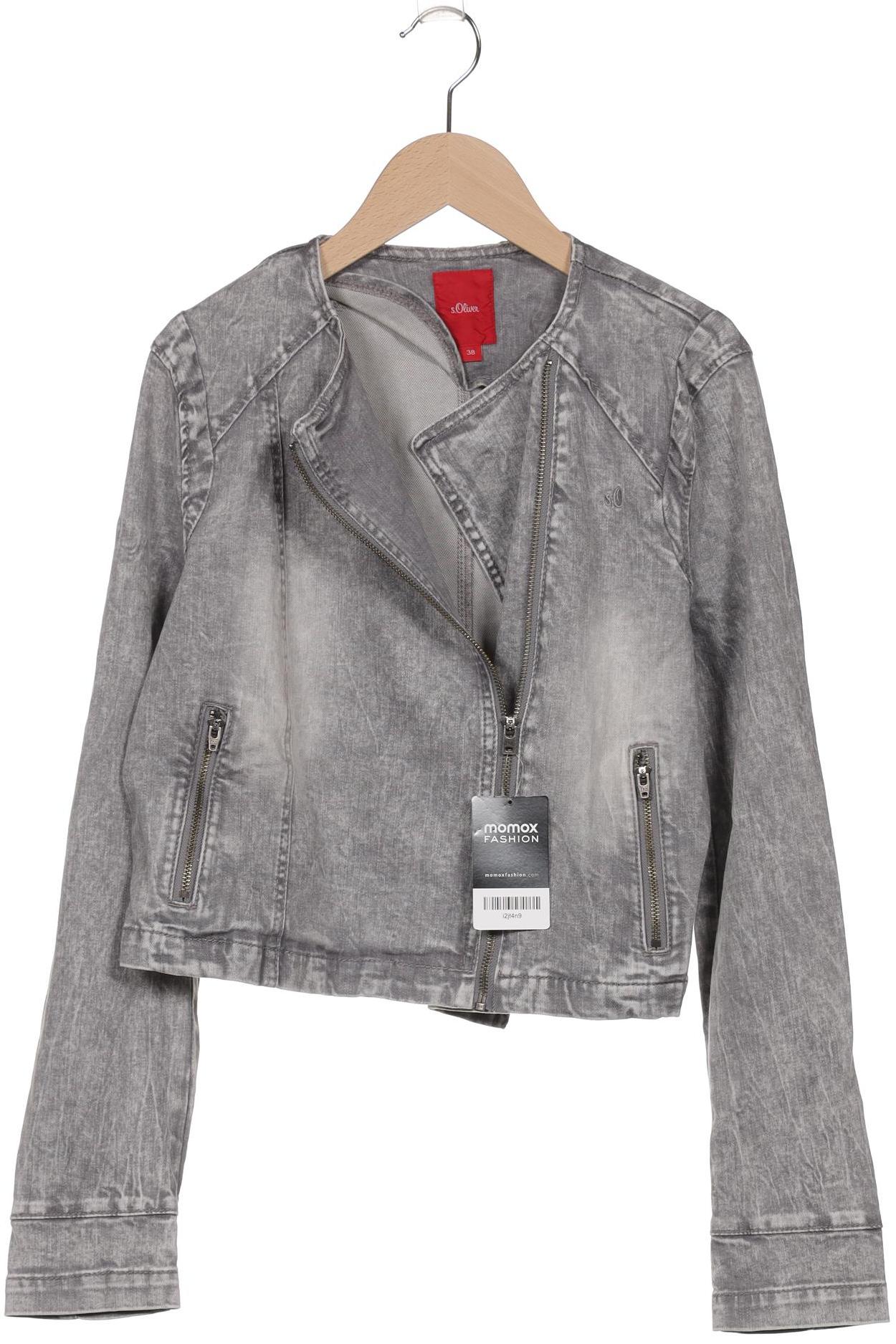 

s.Oliver Damen Jacke, grau, Gr. 38