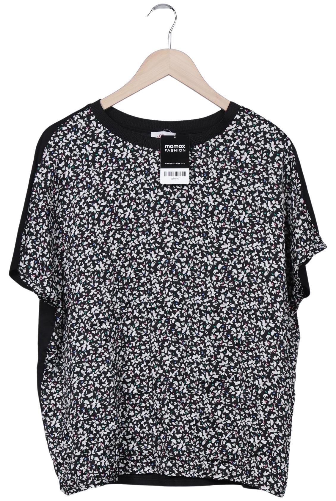 

s.Oliver Damen Bluse, schwarz, Gr. 46