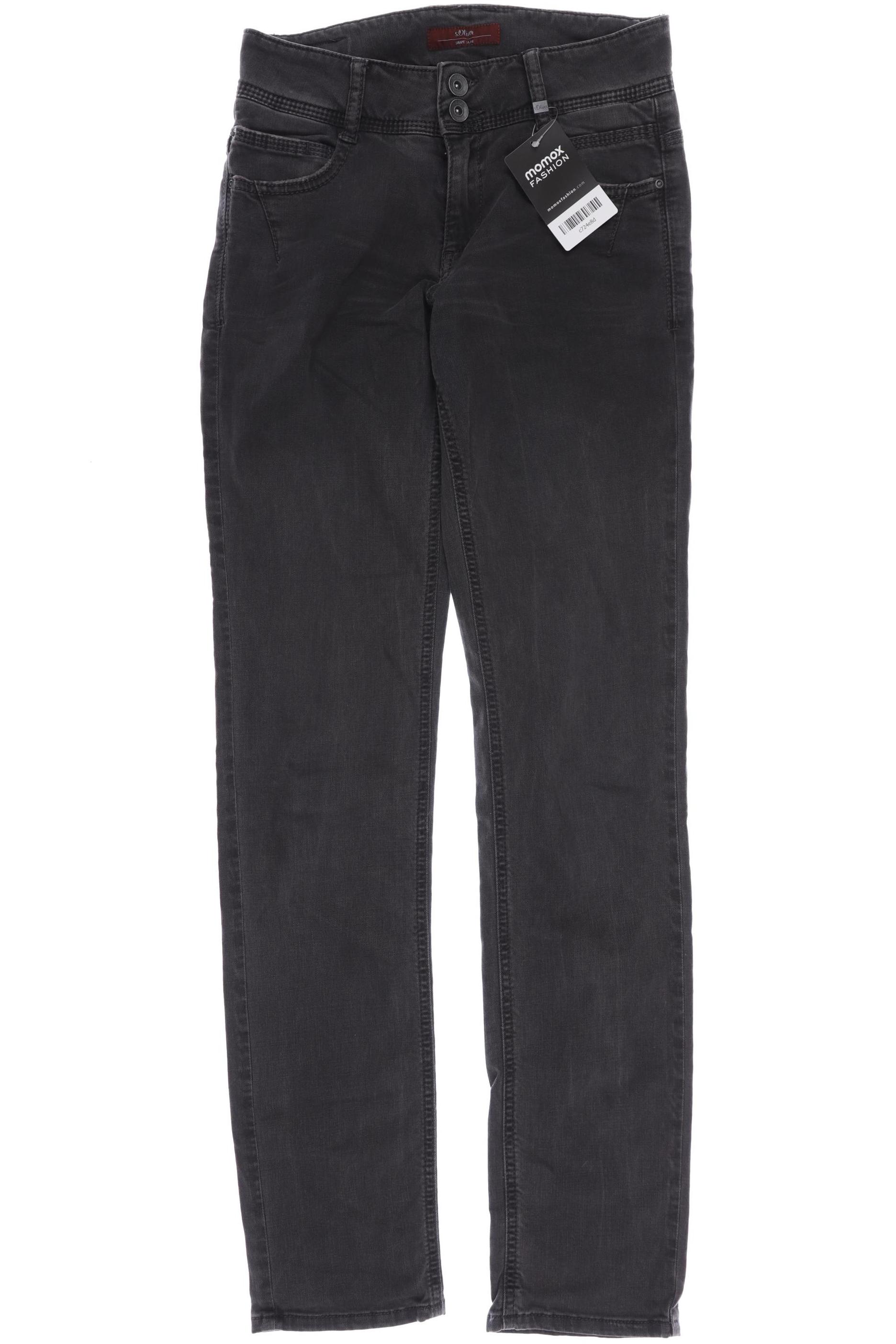 

s.Oliver Damen Jeans, grau, Gr. 25