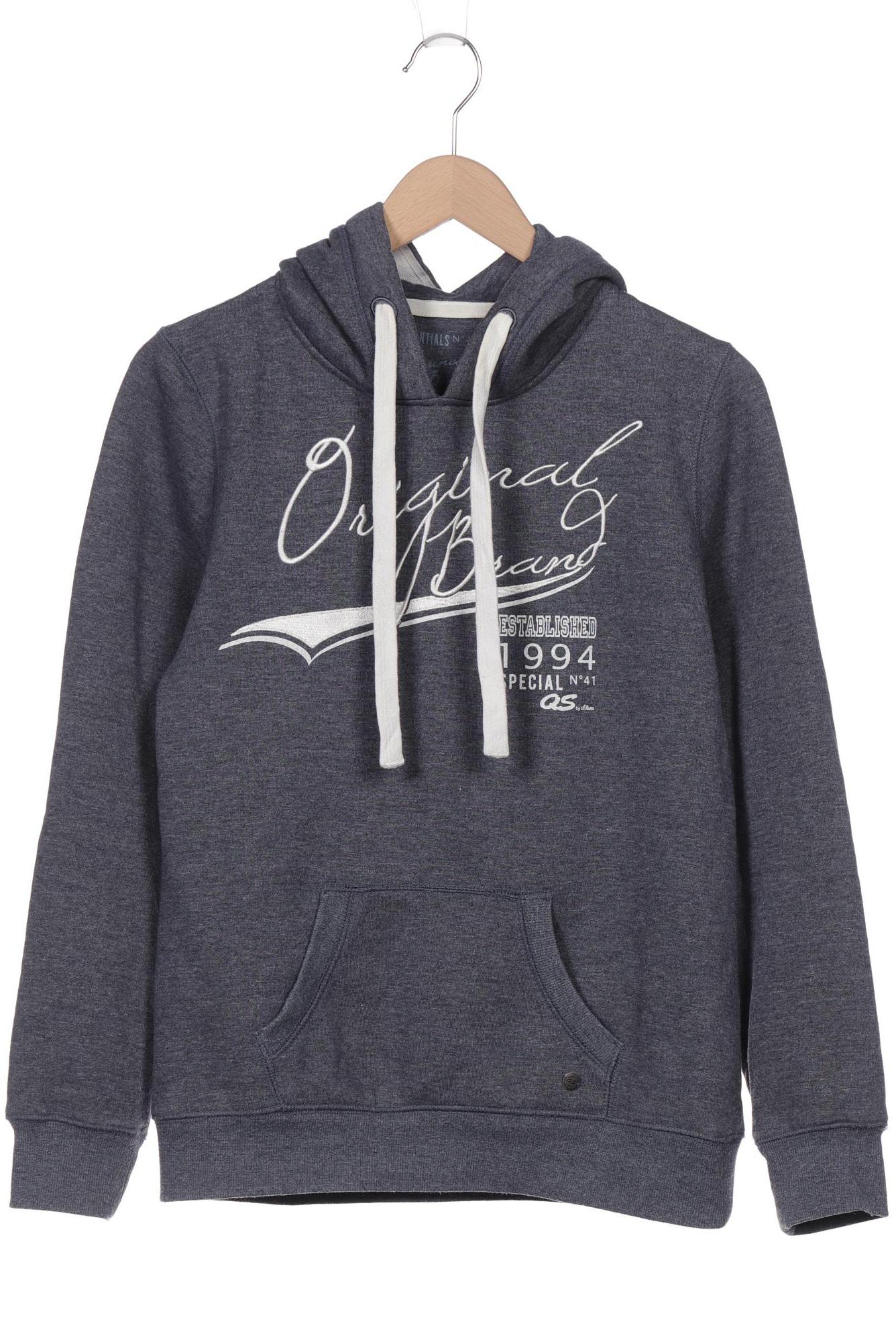 

s.Oliver Damen Kapuzenpullover, blau, Gr. 38