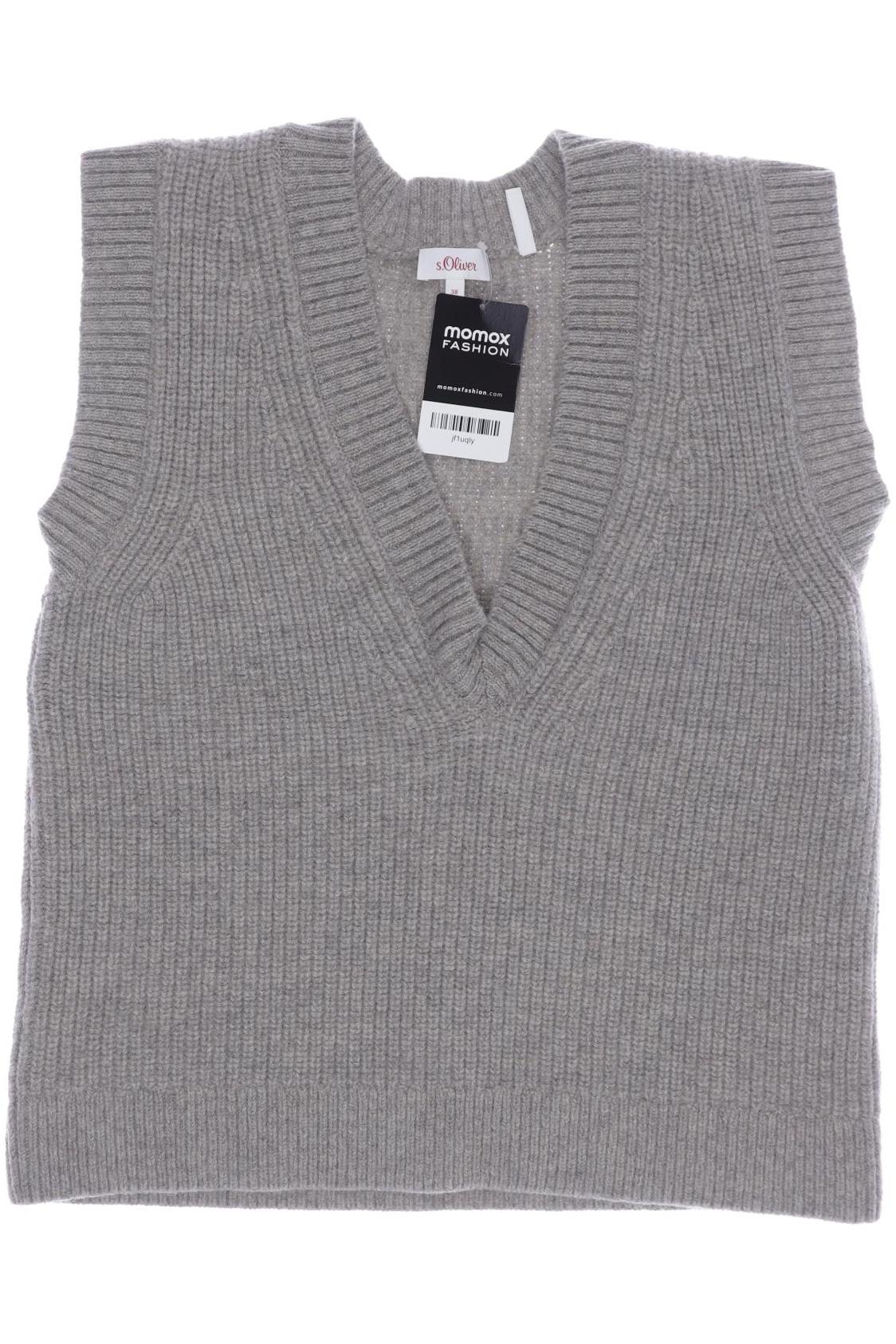 

s.Oliver Damen Pullover, grau