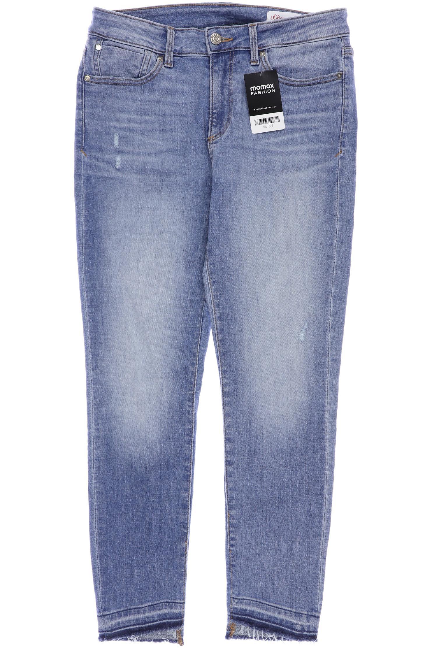 

s.Oliver Damen Jeans, blau