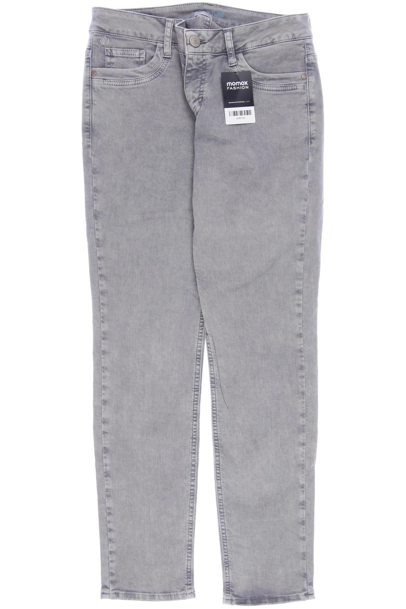 

s.Oliver Damen Jeans, grau