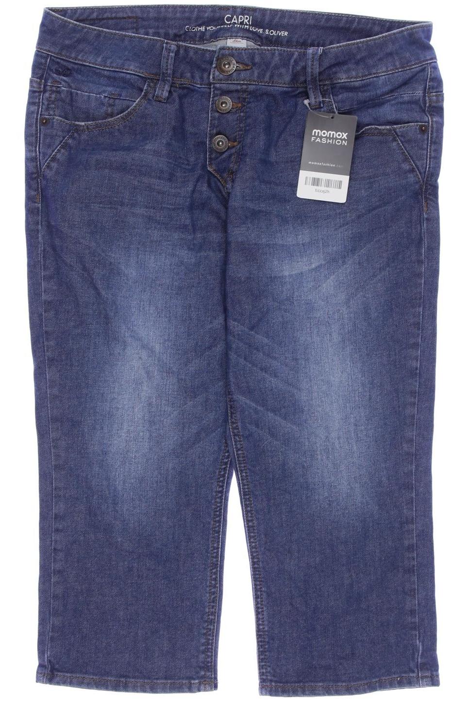 

s.Oliver Damen Shorts, blau, Gr. 38