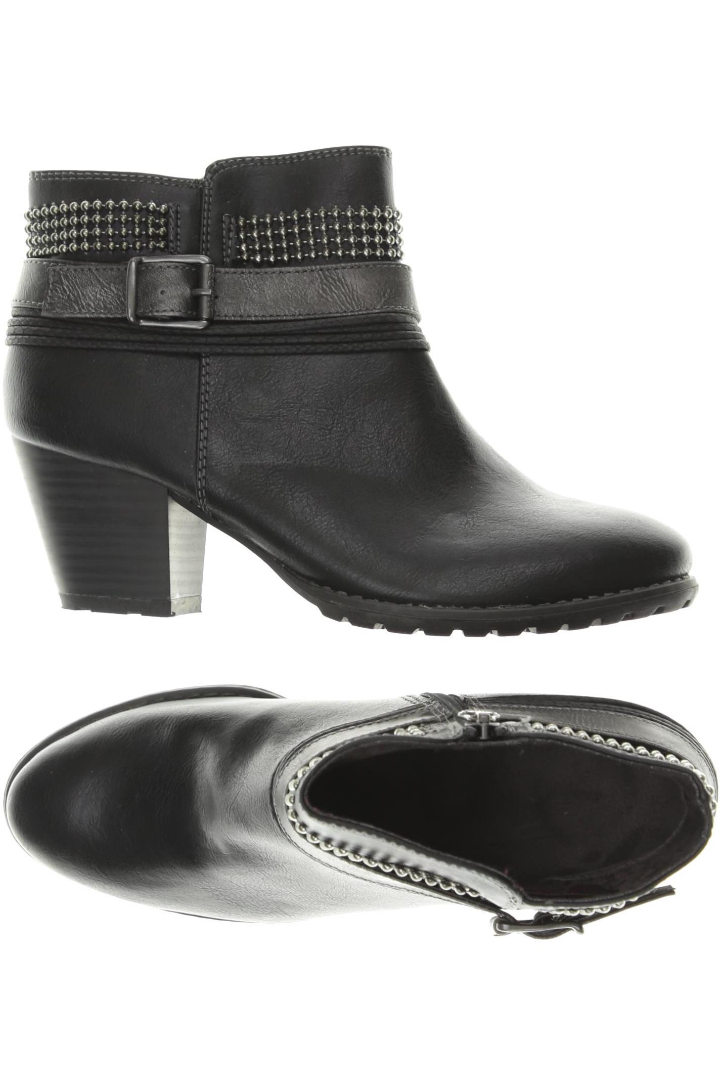 

s.Oliver Damen Stiefelette, schwarz, Gr. 40