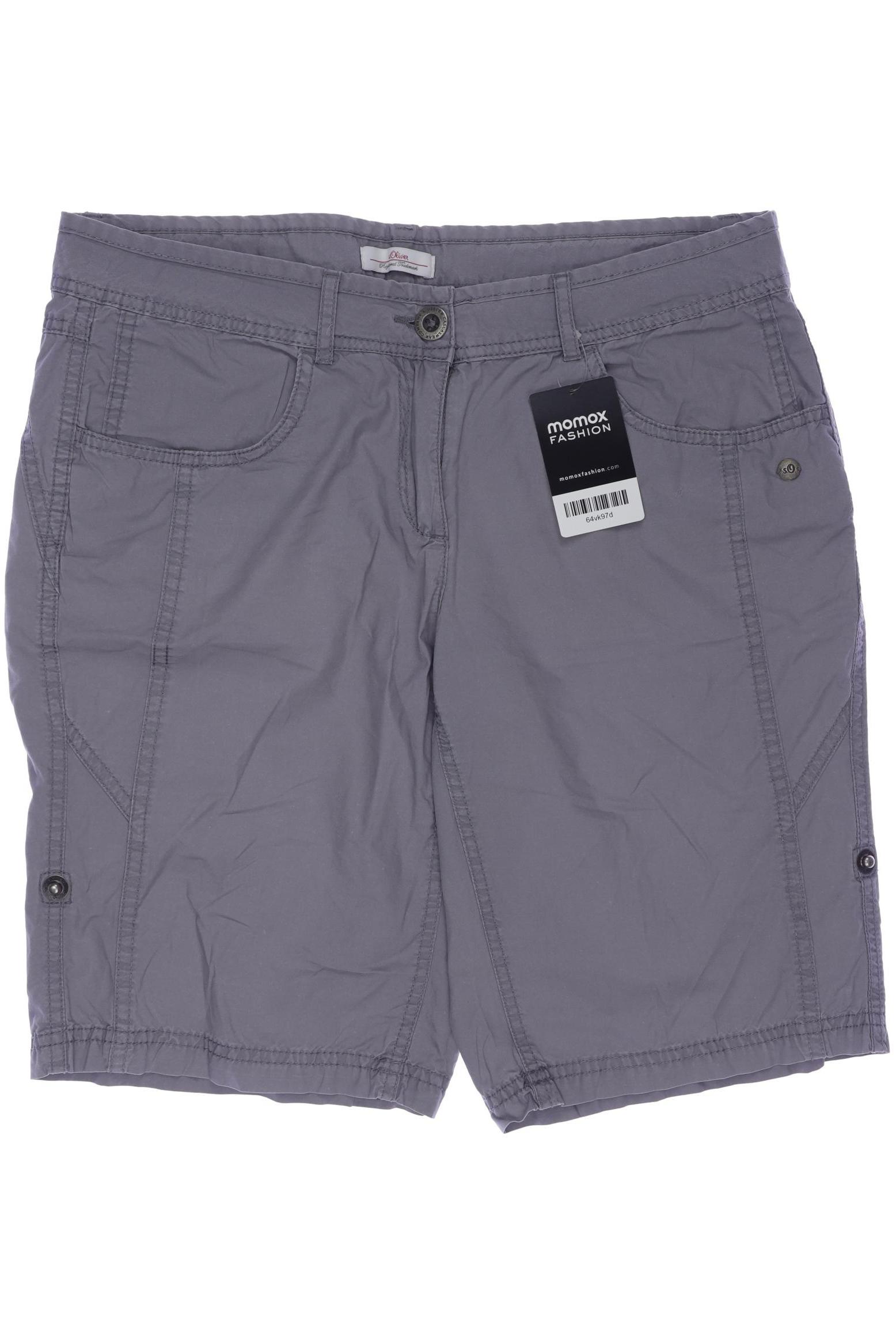 

s.Oliver Damen Shorts, grau, Gr. 38