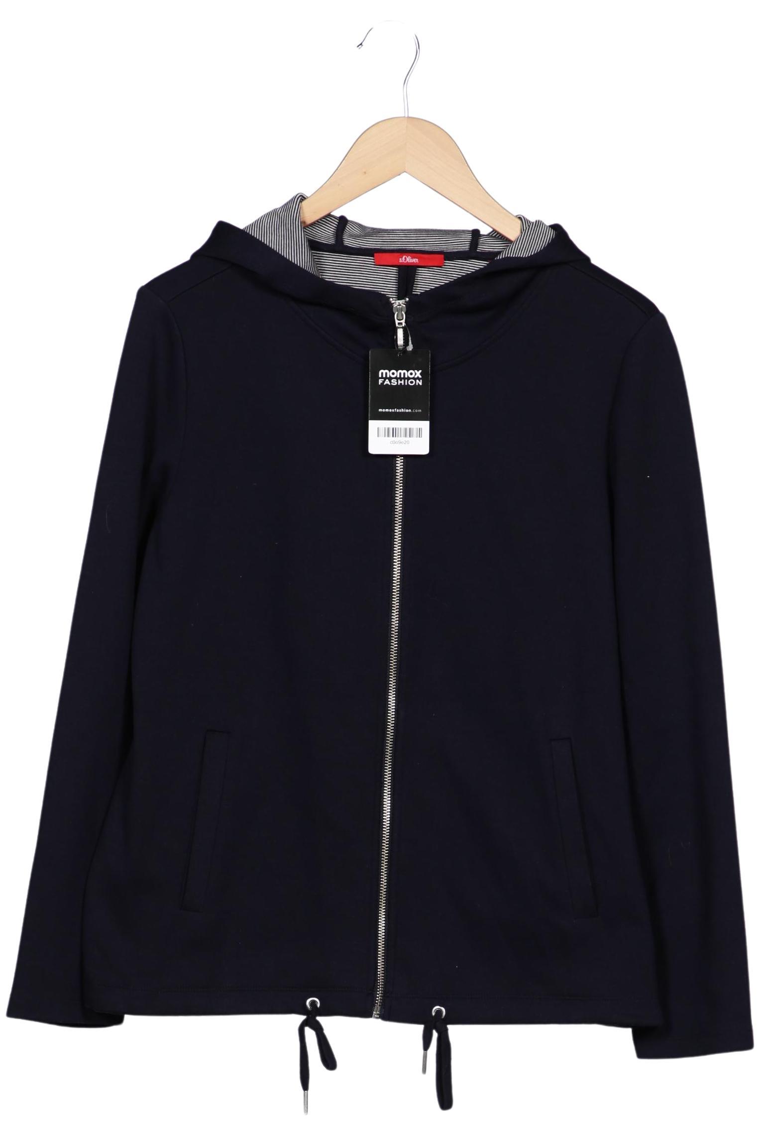

s.Oliver Damen Kapuzenpullover, marineblau, Gr. 38