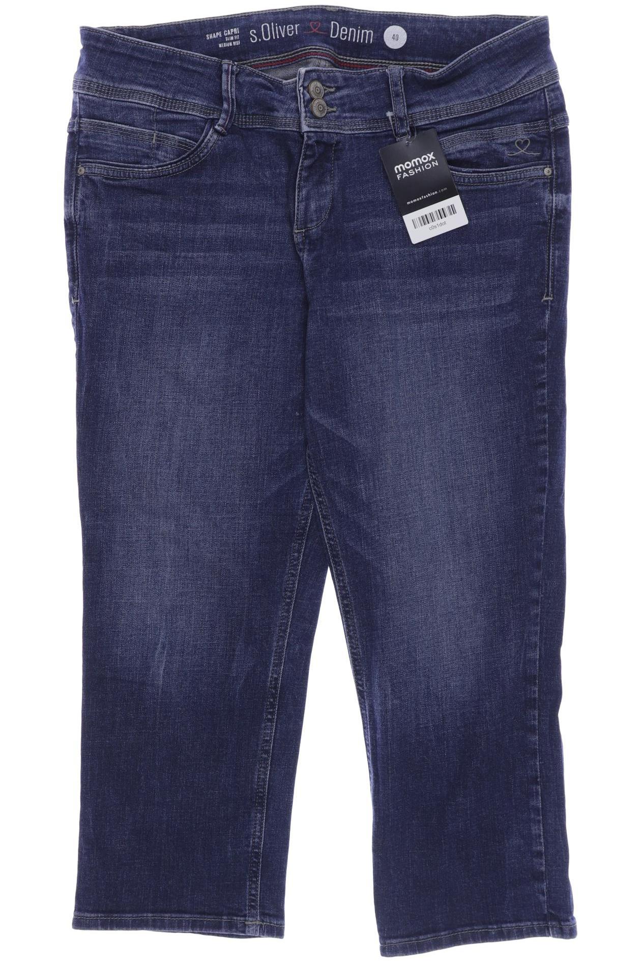 

s.Oliver Damen Jeans, blau