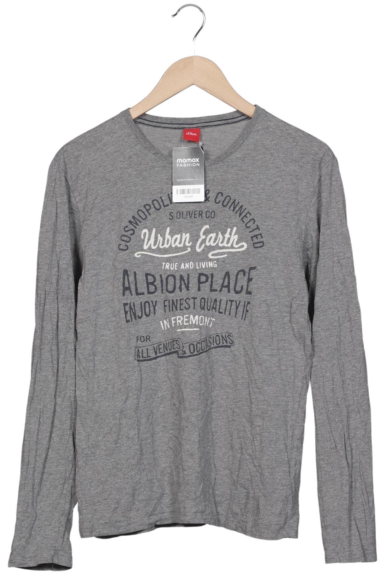 

s.Oliver Damen Langarmshirt, grau, Gr. 42