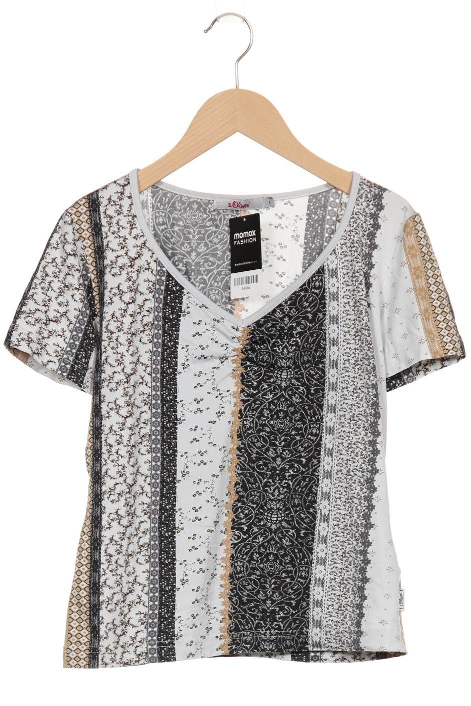 

s.Oliver Damen T-Shirt, grau, Gr. 42