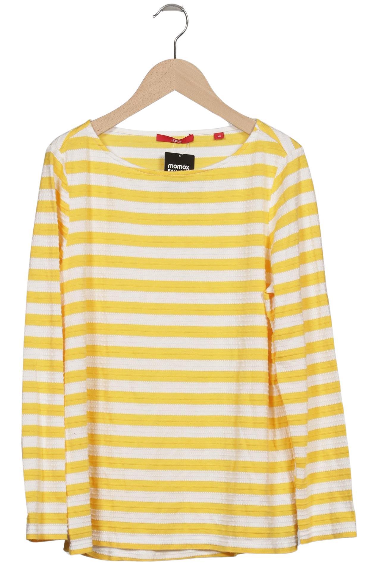 

s.Oliver Damen Langarmshirt, mehrfarbig, Gr. 40