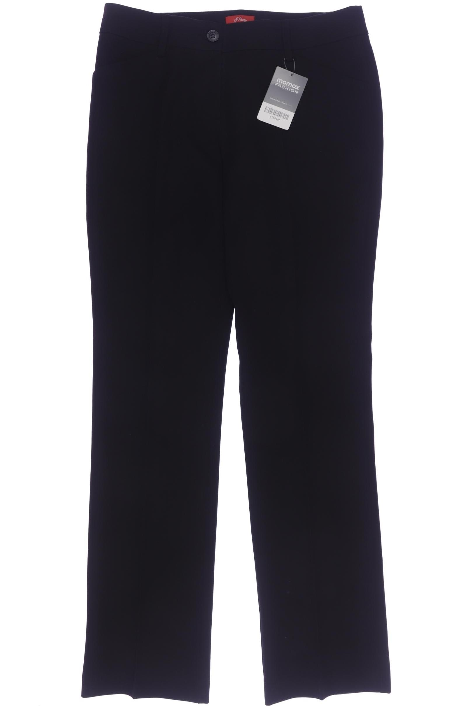 

s.Oliver Damen Stoffhose, schwarz, Gr. 36