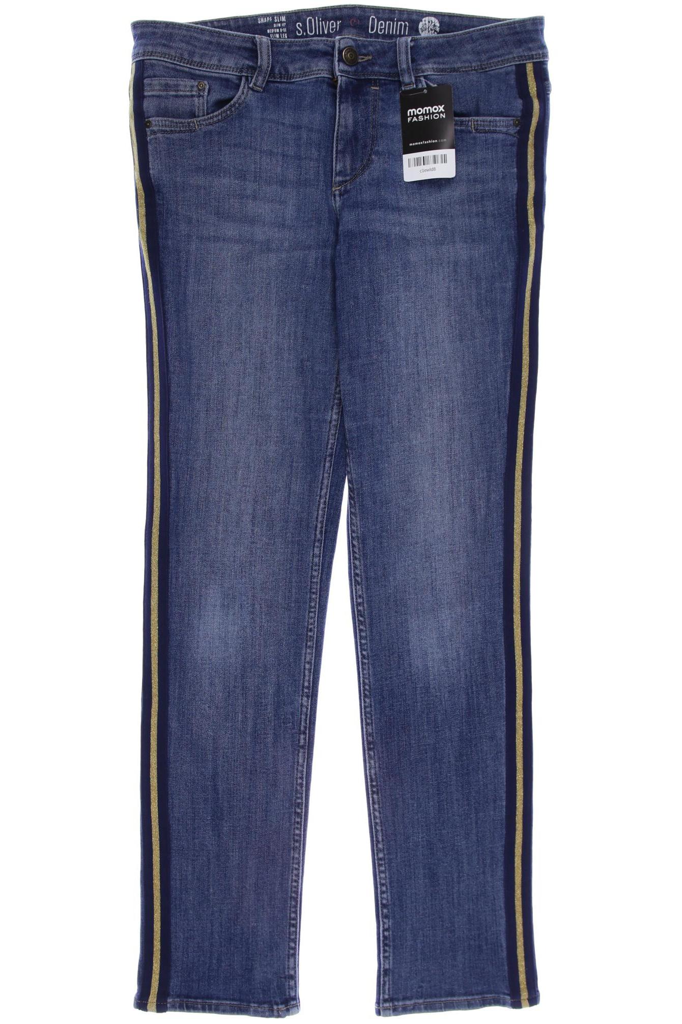 

s.Oliver Damen Jeans, blau