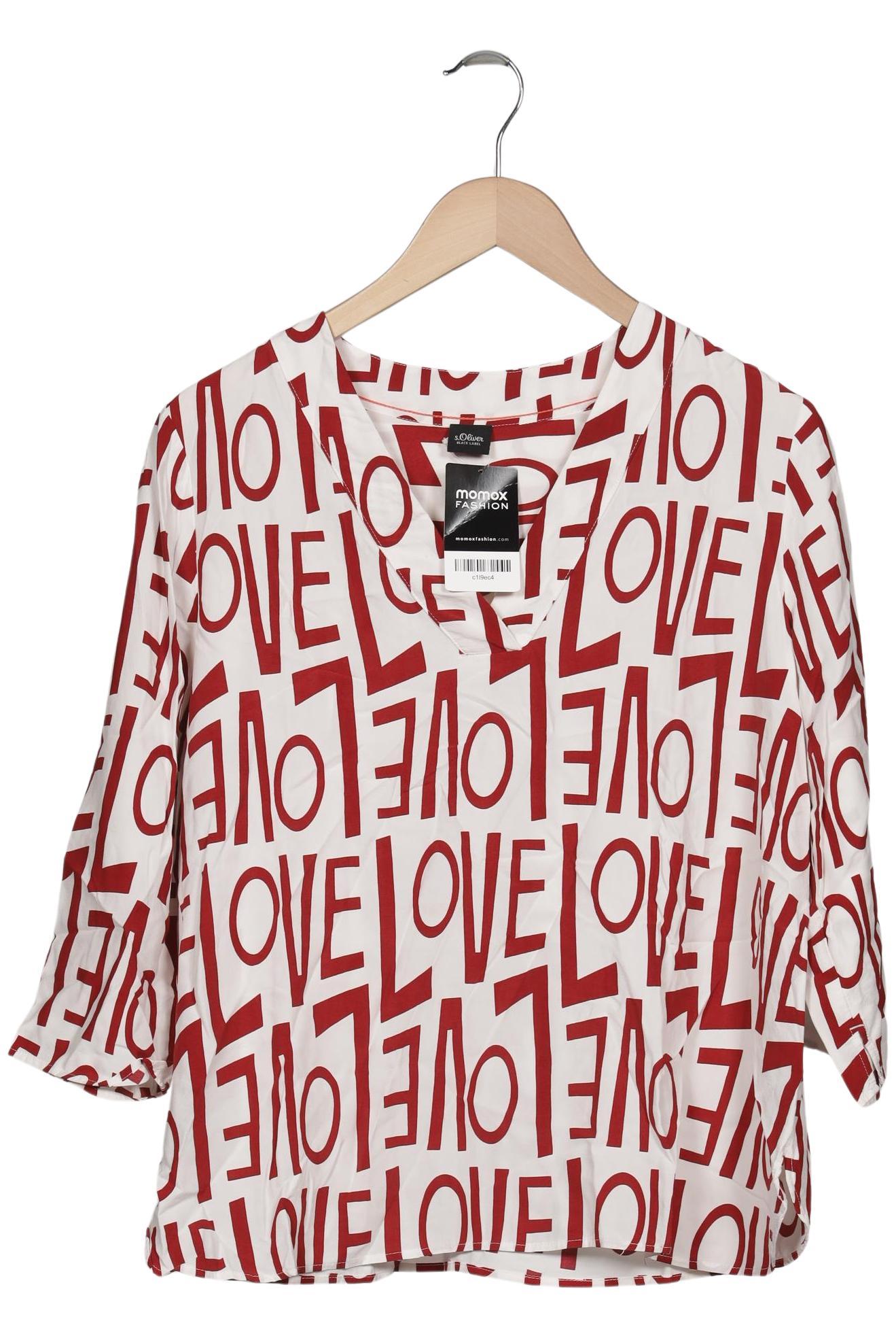 

s.Oliver Damen Bluse, weiß, Gr. 42
