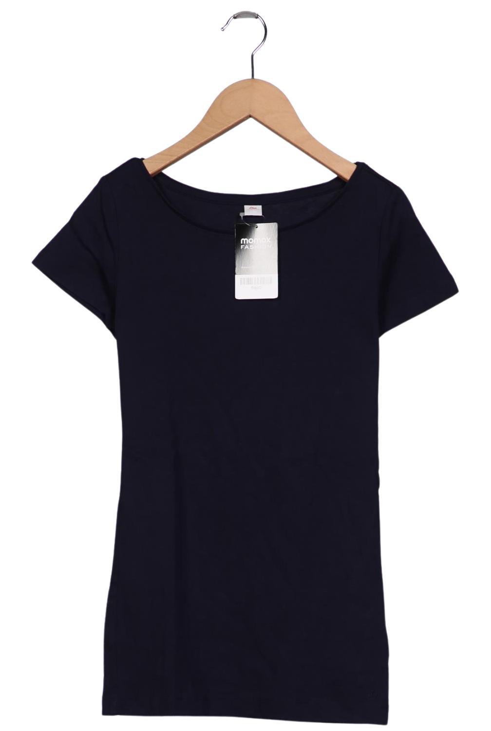 

s.Oliver Damen T-Shirt, marineblau, Gr. 36
