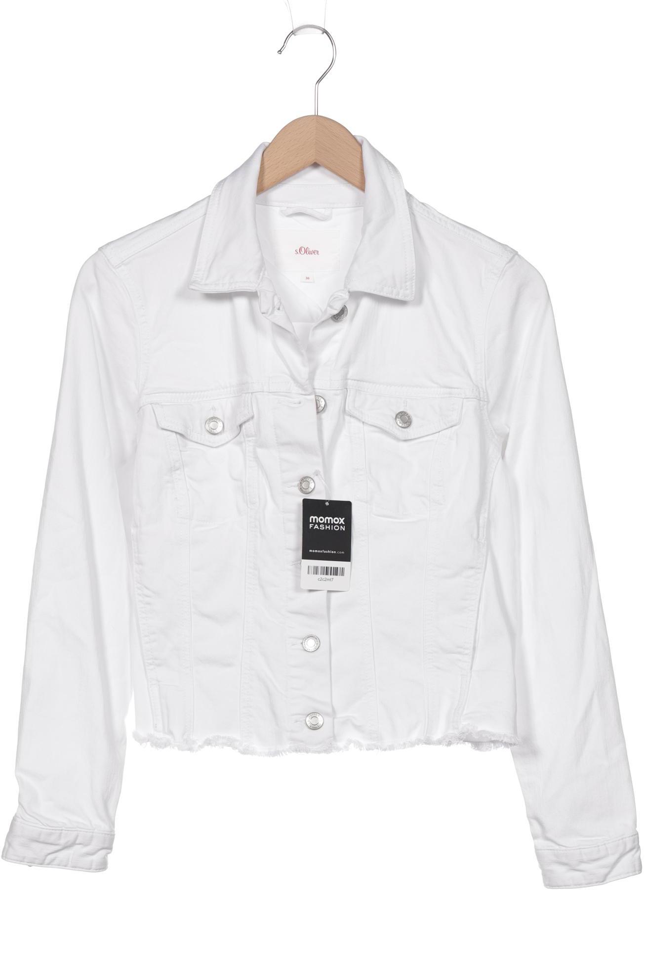 

s.Oliver Damen Jacke, weiß
