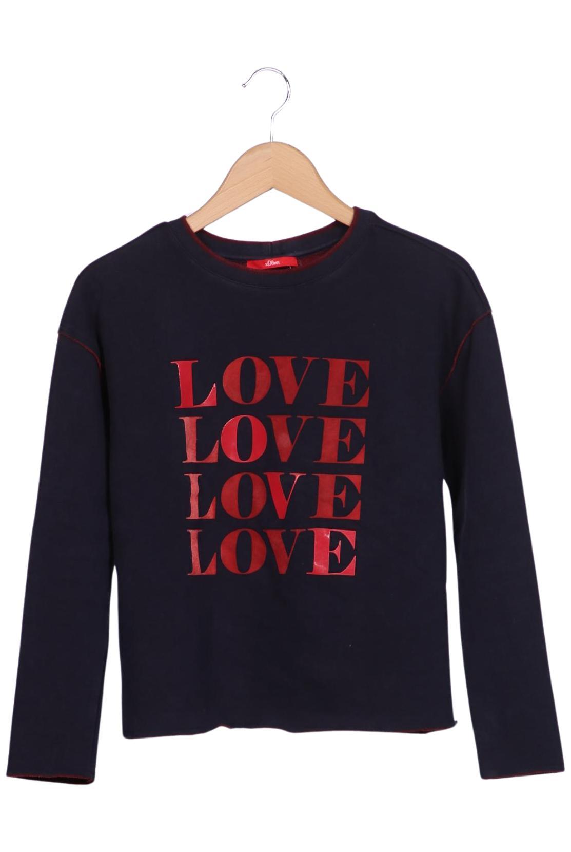 

s.Oliver Damen Sweatshirt, marineblau, Gr. 34