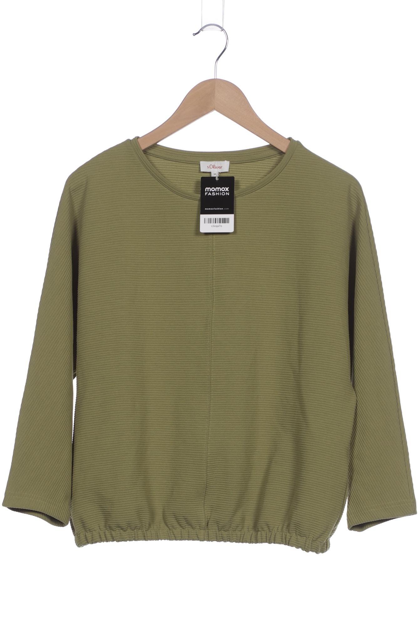 

s.Oliver Damen Sweatshirt, grün, Gr. 38
