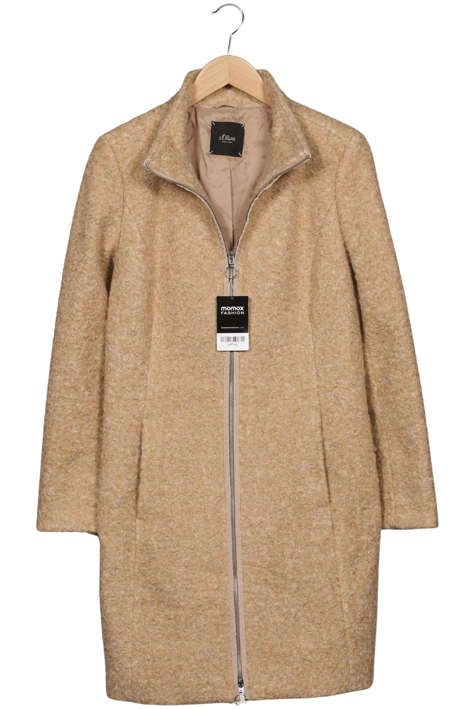 

s.Oliver Damen Mantel, beige, Gr. 36