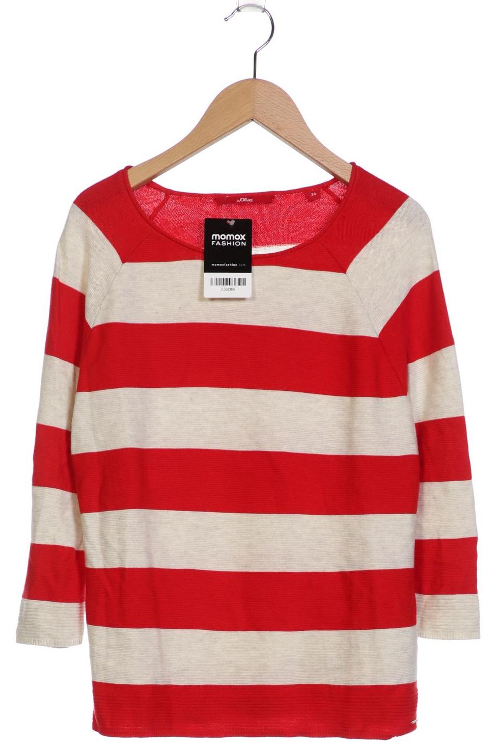 

s.Oliver Damen Pullover, rot, Gr. 34