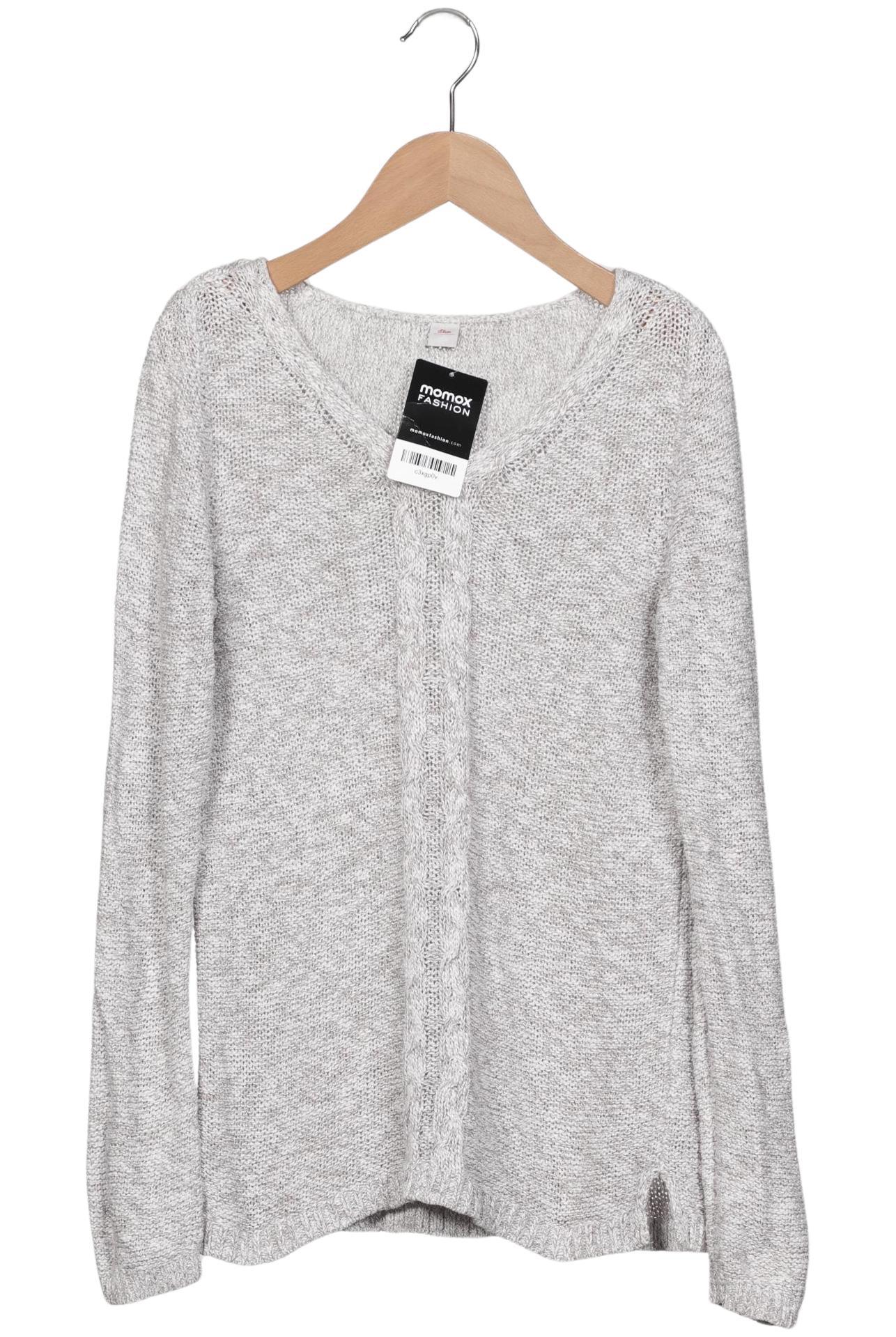 

s.Oliver Damen Pullover, grau, Gr. 36