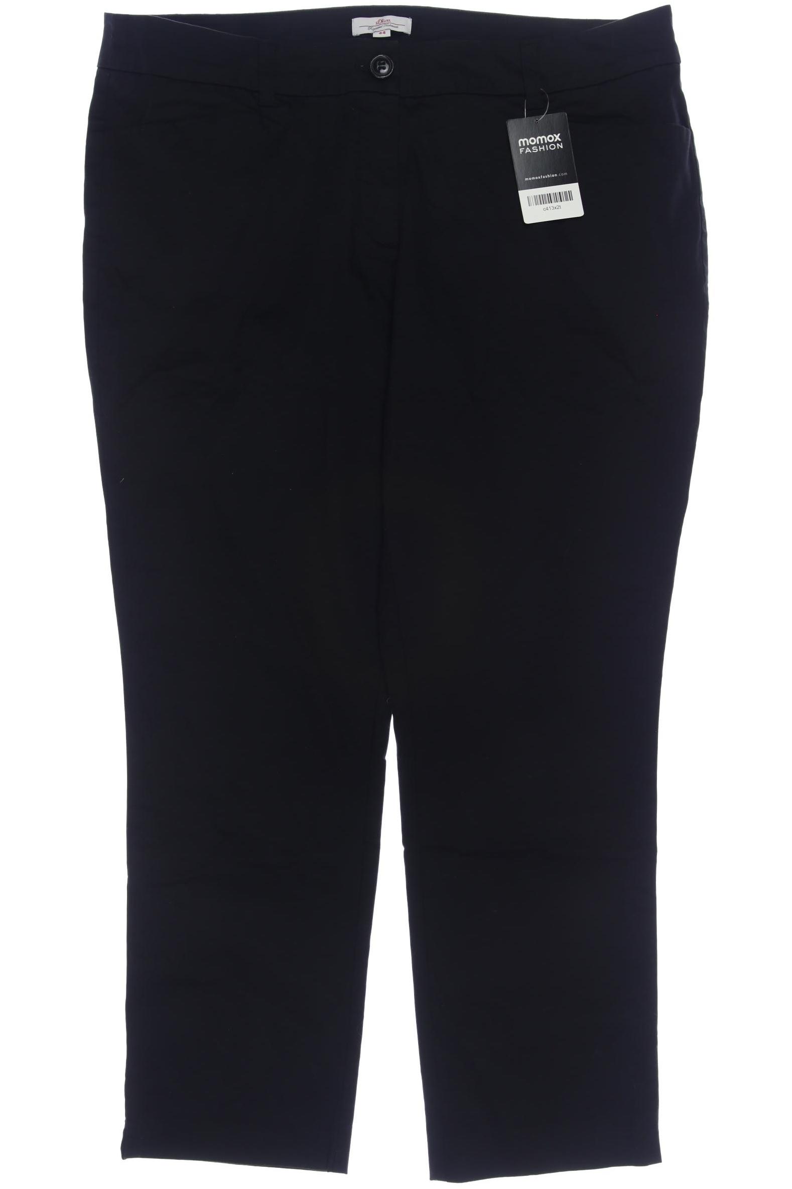 

s.Oliver Damen Stoffhose, schwarz, Gr. 44